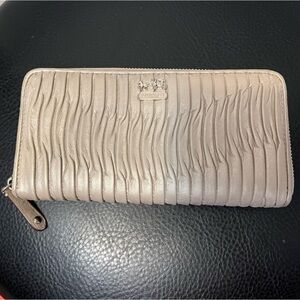 Leather Coach Wallet